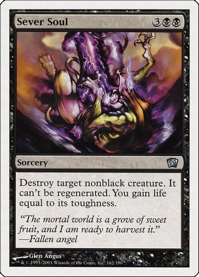 Sever Soul 8th Edition Magic card