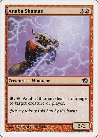 Anaba Shaman 8th Edition Magic card