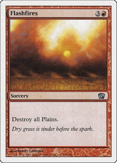 Flashfires 8th Edition Magic card