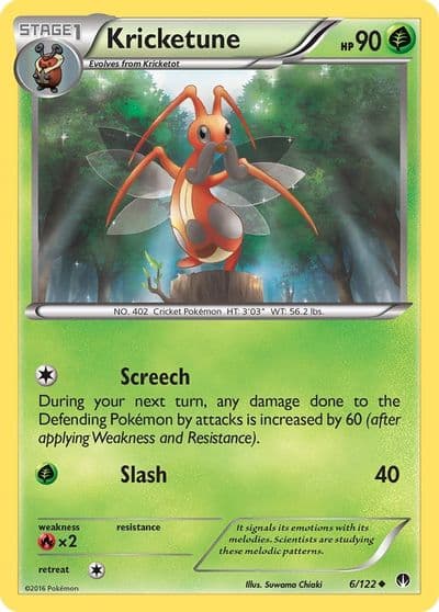 Kricketune XY - BREAKpoint Pokemon card