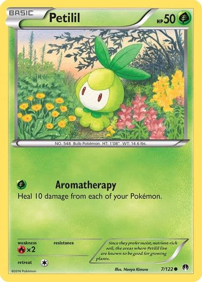 Petilil XY - BREAKpoint Pokemon card
