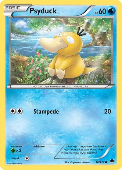 Psyduck XY - BREAKpoint Pokemon card