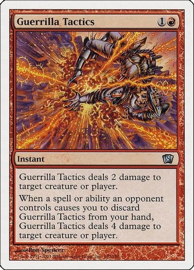 Guerrilla Tactics 8th Edition Magic card