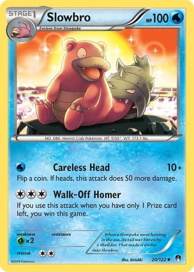 Slowbro XY - BREAKpoint Pokemon card