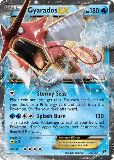Gyarados EX XY - BREAKpoint Pokemon card