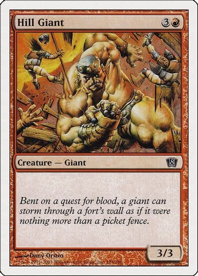 Hill Giant 8th Edition Magic card