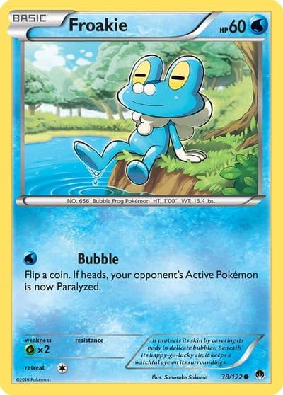 Froakie XY - BREAKpoint Pokemon card