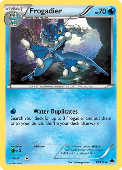 Frogadier XY - BREAKpoint Pokemon card