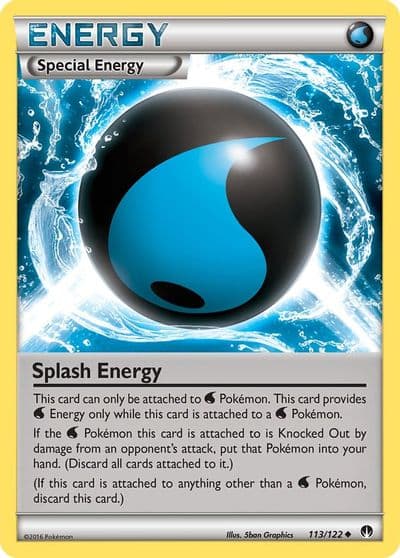 Splash Energy XY - BREAKpoint Pokemon card