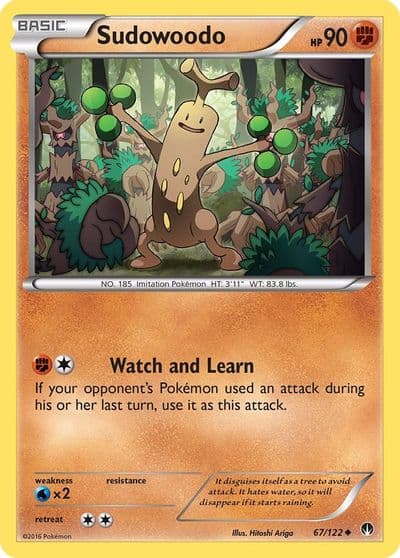 Sudowoodo XY - BREAKpoint Pokemon card