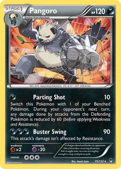 Pangoro XY - BREAKpoint Pokemon card