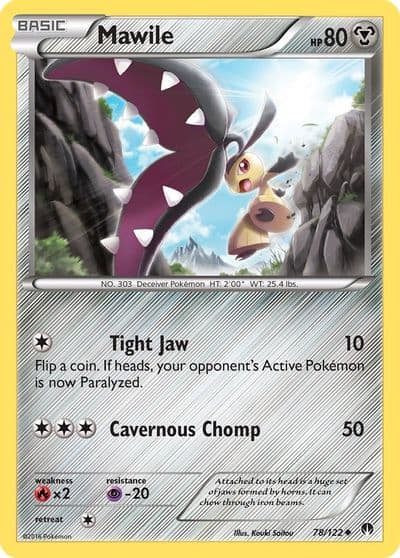 Mawile XY - BREAKpoint Pokemon card