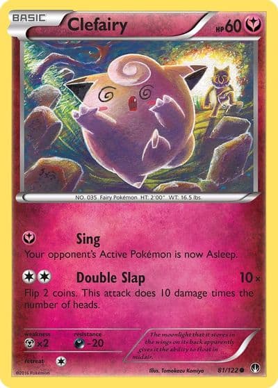 Clefairy XY - BREAKpoint Pokemon card