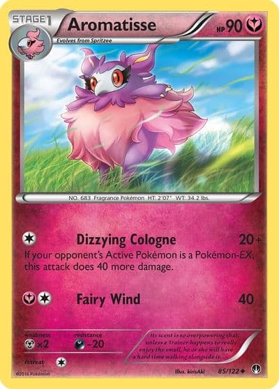 Aromatisse XY - BREAKpoint Pokemon card