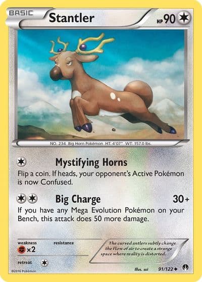 Stantler XY - BREAKpoint Pokemon card