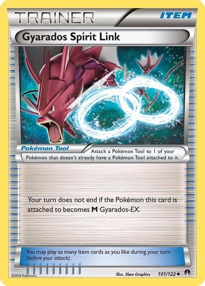 Gyarados Spirit Link XY - BREAKpoint Pokemon card