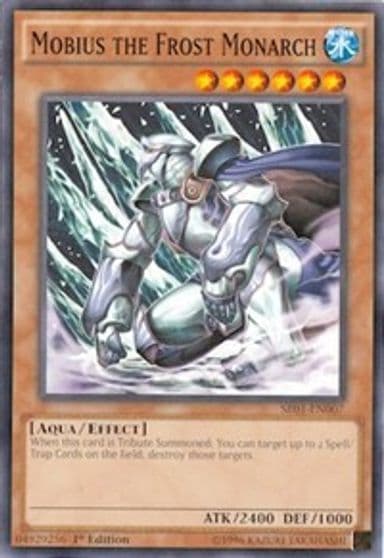 Mobius the Frost Monarch Structure Deck: Emperor of Darkness Yu-Gi-Oh! card