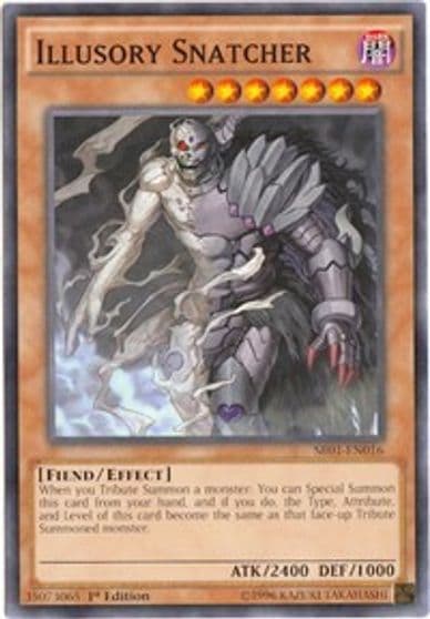 Illusory Snatcher Structure Deck: Emperor of Darkness Yu-Gi-Oh! card