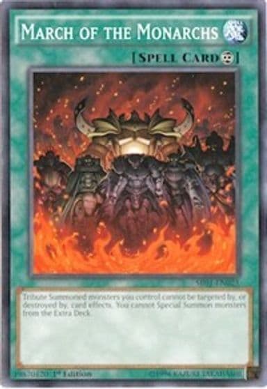March of the Monarchs Structure Deck: Emperor of Darkness Yu-Gi-Oh! card