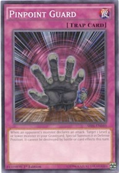 Pinpoint Guard Structure Deck: Emperor of Darkness Yu-Gi-Oh! card