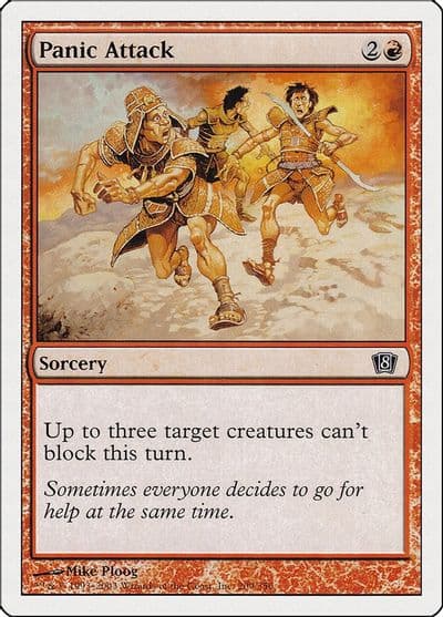 Panic Attack 8th Edition Magic card