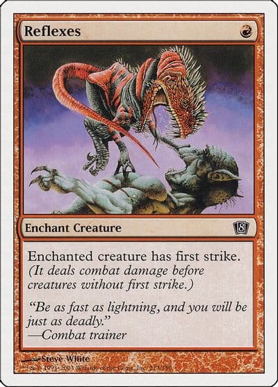Reflexes 8th Edition Magic card