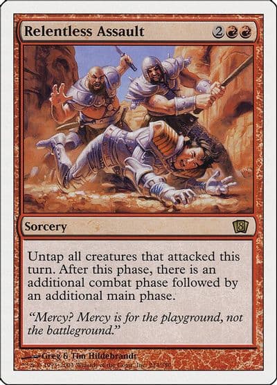 Relentless Assault 8th Edition Magic card