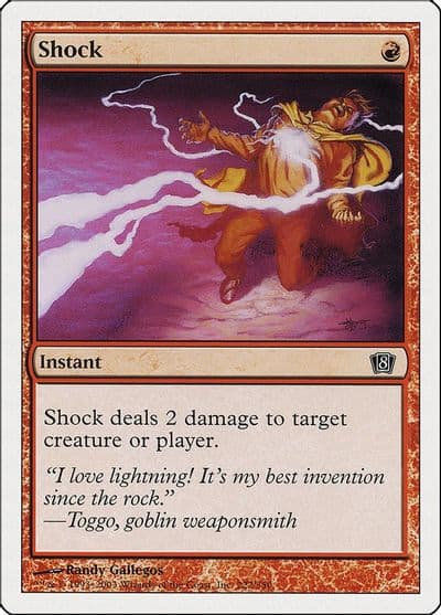 Shock 8th Edition Magic card