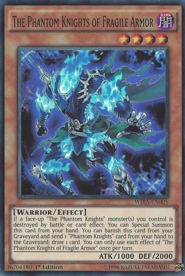The Phantom Knights of Fragile Armor Wing Raiders Yu-Gi-Oh! card