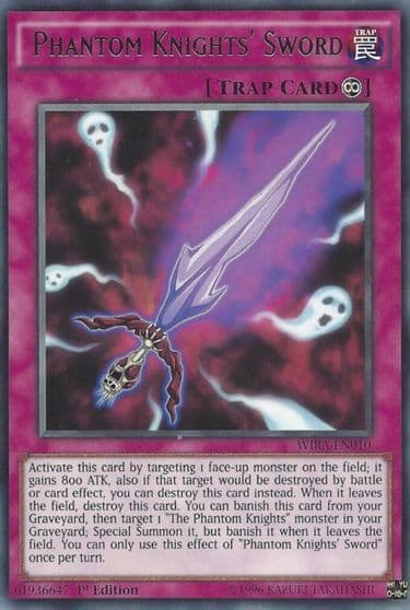 Phantom Knights Sword Wing Raiders Yu-Gi-Oh! card