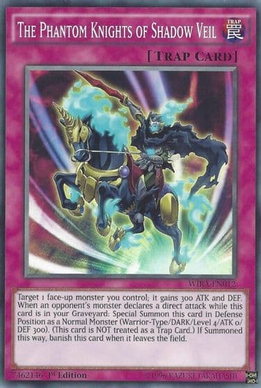The Phantom Knights of Shadow Veil Wing Raiders Yu-Gi-Oh! card
