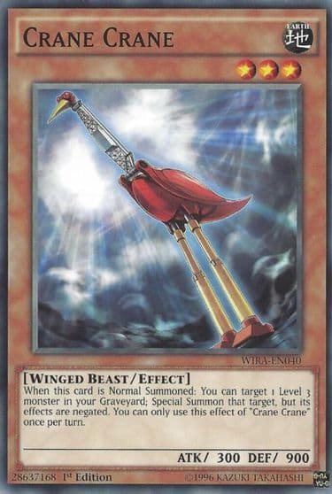 Crane Crane Wing Raiders Yu-Gi-Oh! card