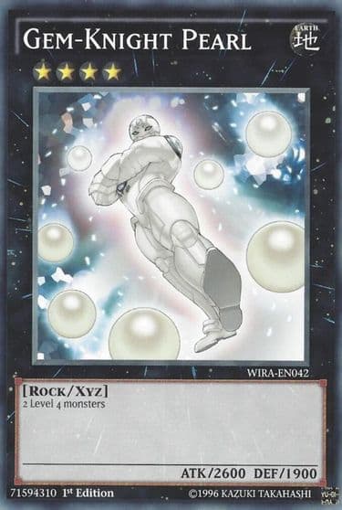 Gem Knight Pearl Wing Raiders Yu-Gi-Oh! card