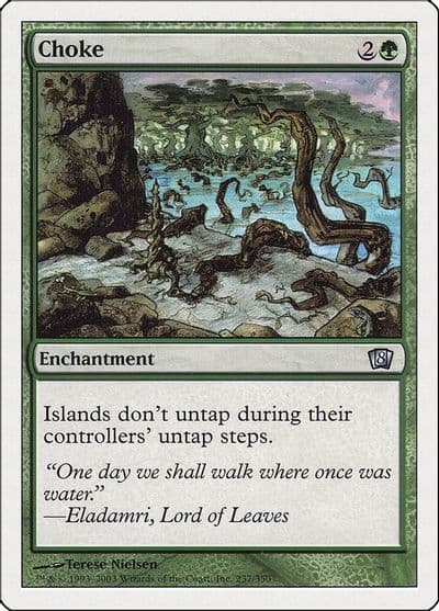 Choke 8th Edition Magic card
