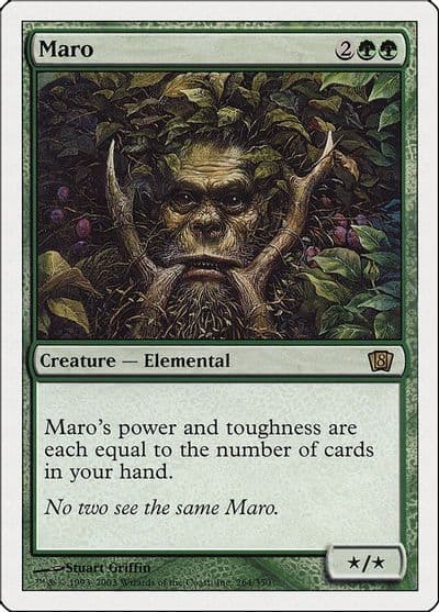 Maro 8th Edition Magic card