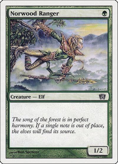 Norwood Ranger 8th Edition Magic card