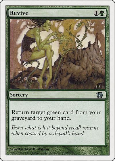 Revive 8th Edition Magic card