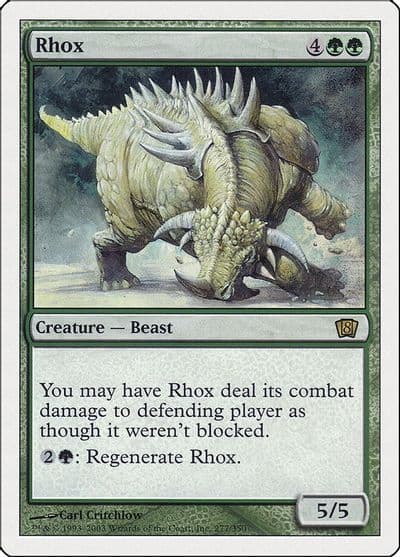 Rhox 8th Edition Magic card