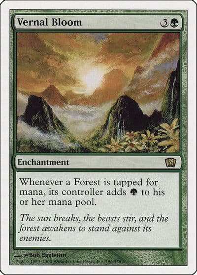 Vernal Bloom 8th Edition Magic card