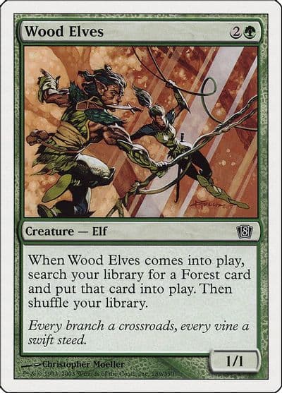 Wood Elves 8th Edition Magic card