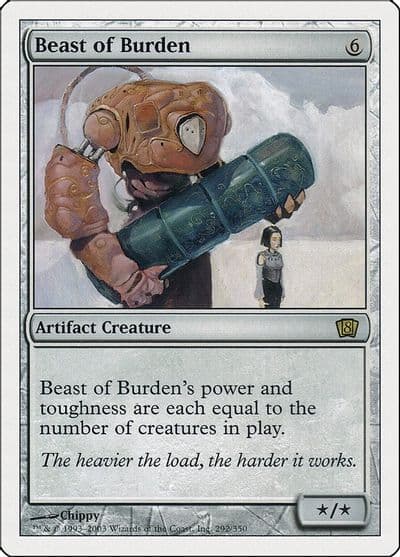 Beast of Burden 8th Edition Magic card