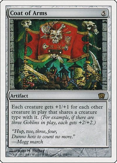 Coat of Arms 8th Edition Magic card
