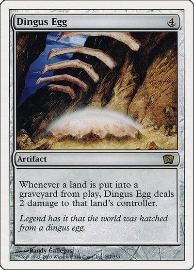 Dingus Egg 8th Edition Magic card