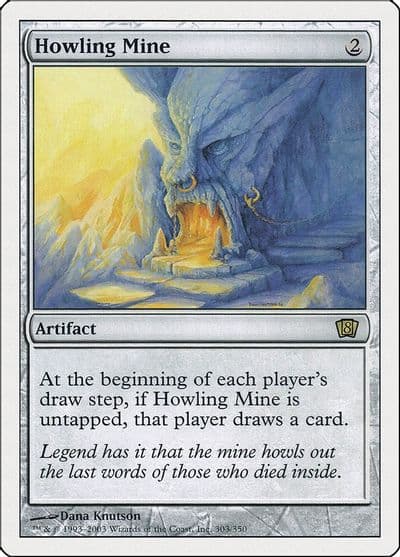 Howling Mine 8th Edition Magic card