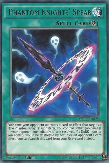 Phantom Knights Spear Wing Raiders Yu-Gi-Oh! card