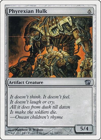 Phyrexian Hulk 8th Edition Magic card