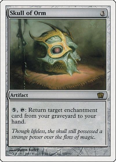 Skull of Orm 8th Edition Magic card