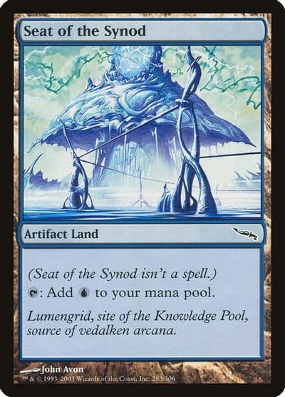 Seat of the Synod Mirrodin Magic card