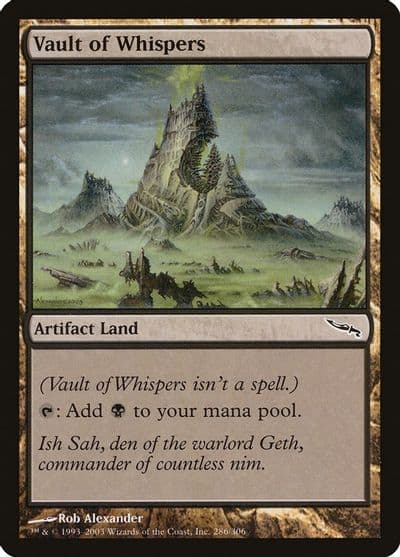Vault of Whispers Mirrodin Magic card