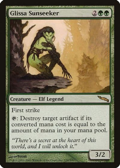 Glissa Sunseeker Mirrodin Magic card